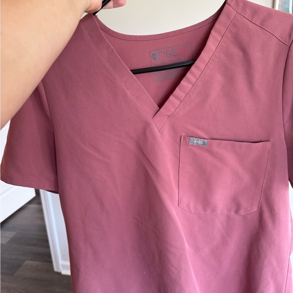 Figs Scrub Set Mauve M